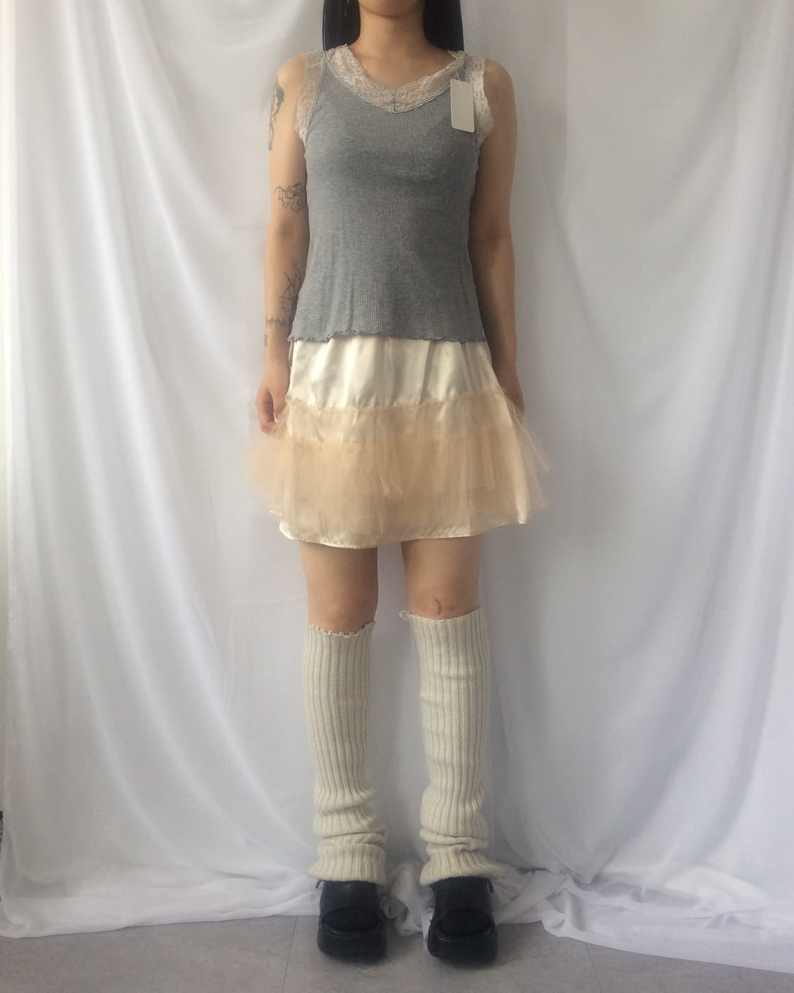 Sha layered mini skirt 상품이미지4