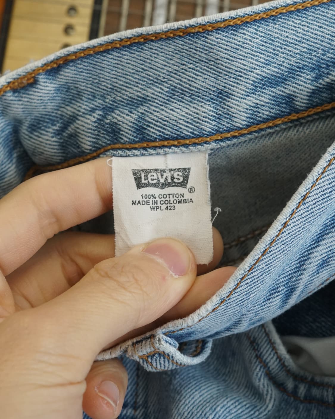 90s Levis 501 made in columbia 상품이미지8