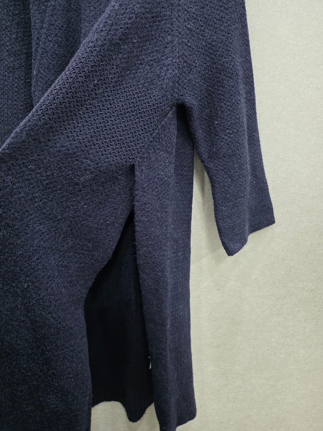 VOICE OF VOICES 알파카 니트 원피스 네이비컬러 (55~77) 상품이미지6