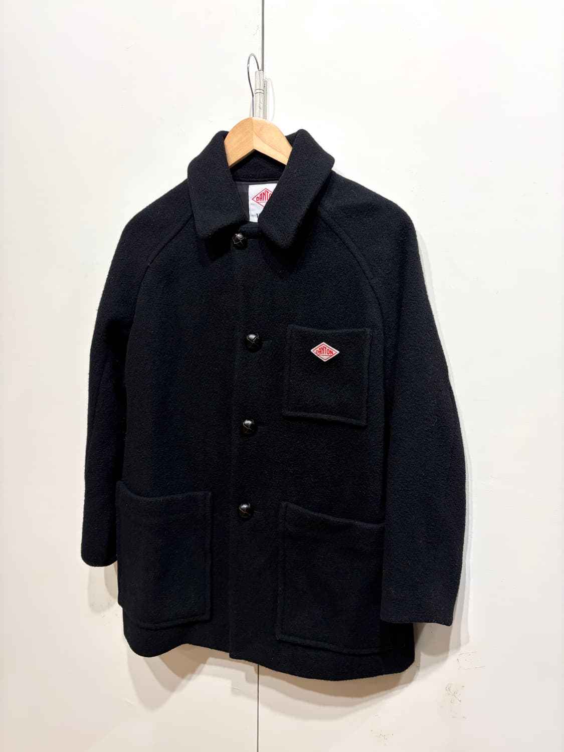 단톤 울 하프 코트 상품이미지1