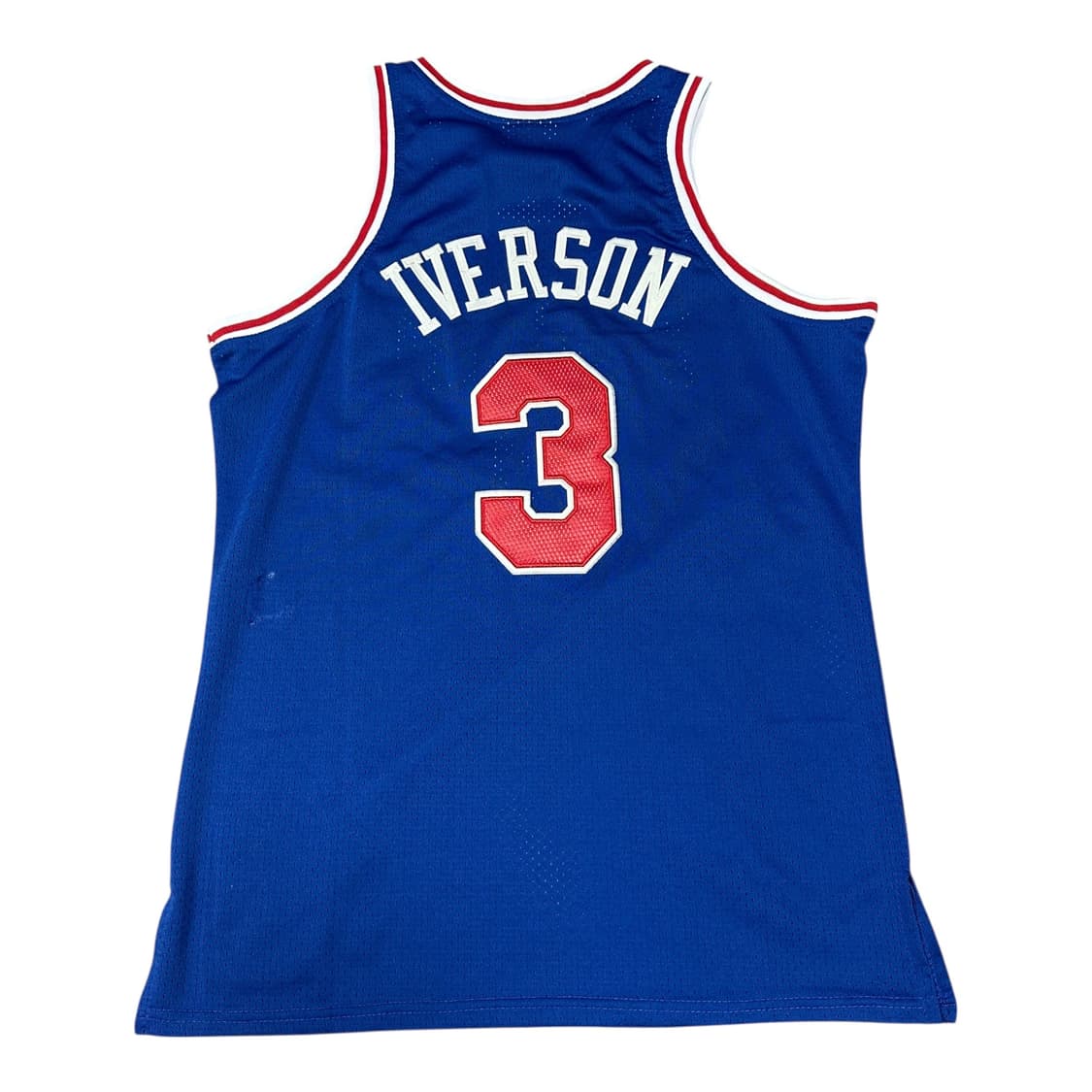 ✨ (바배) 필라델피아 NBA 미첼 & 네스 로드앨런 아이버슨 져지 유니 상품이미지2