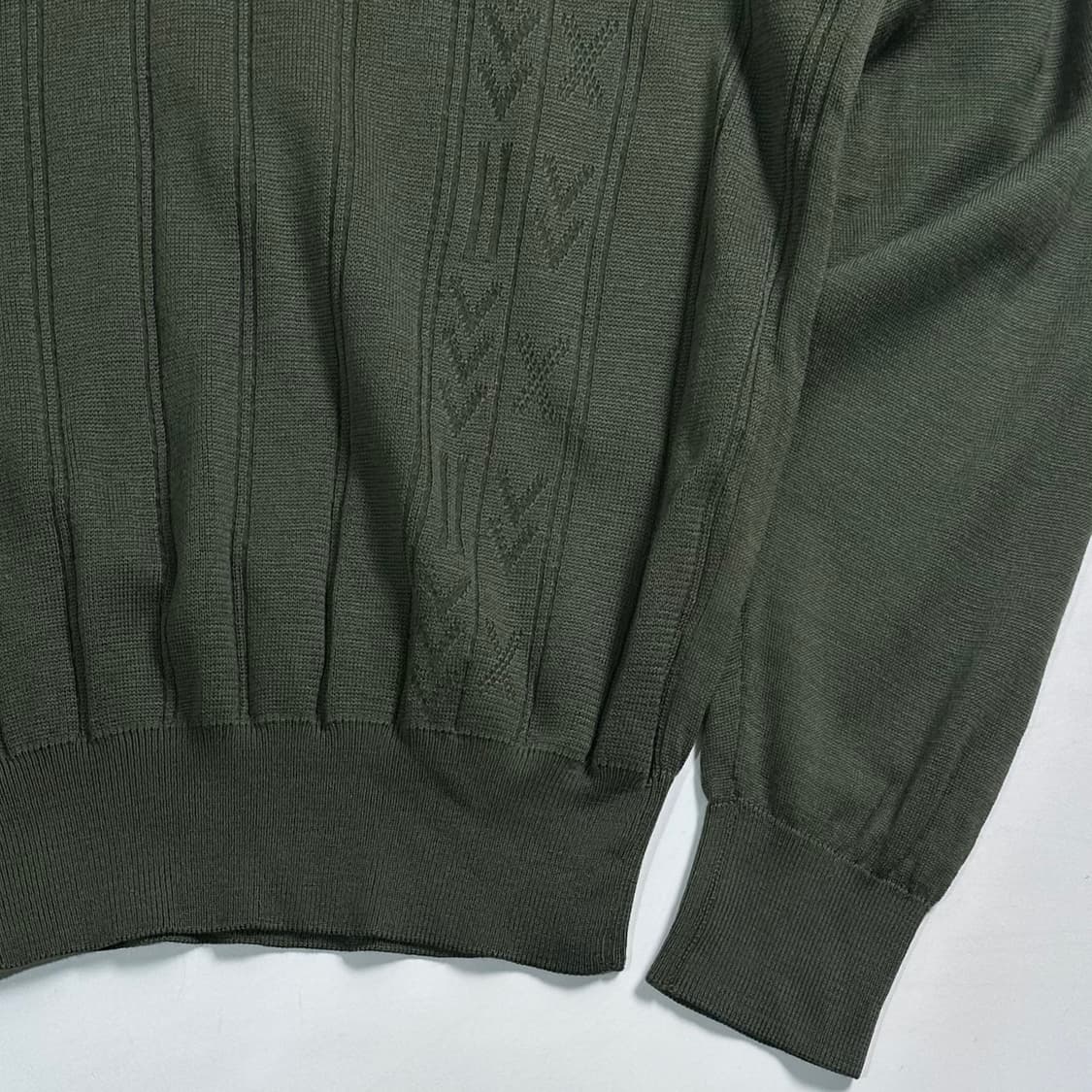 90s 입생로랑 카키 니트  상품이미지4