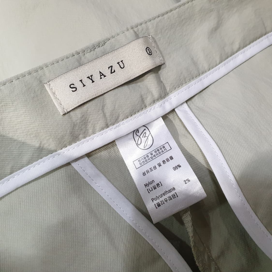 SIYAZU시아쥬 나일론 팬츠 1사이즈 상품이미지4