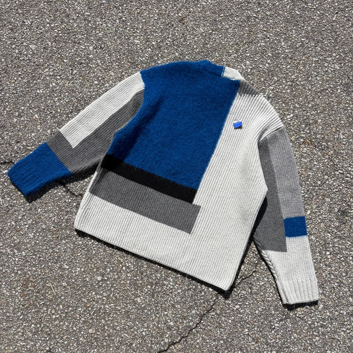 Ader Error x Zara 패치워크 오버 사이즈 니트 상품이미지6