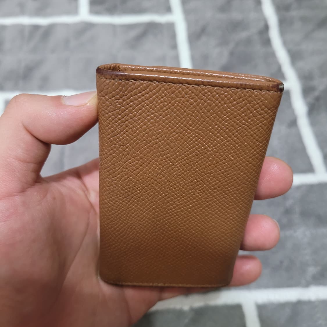 정품 불가리 브라운 색상 키 케이스 상품이미지4