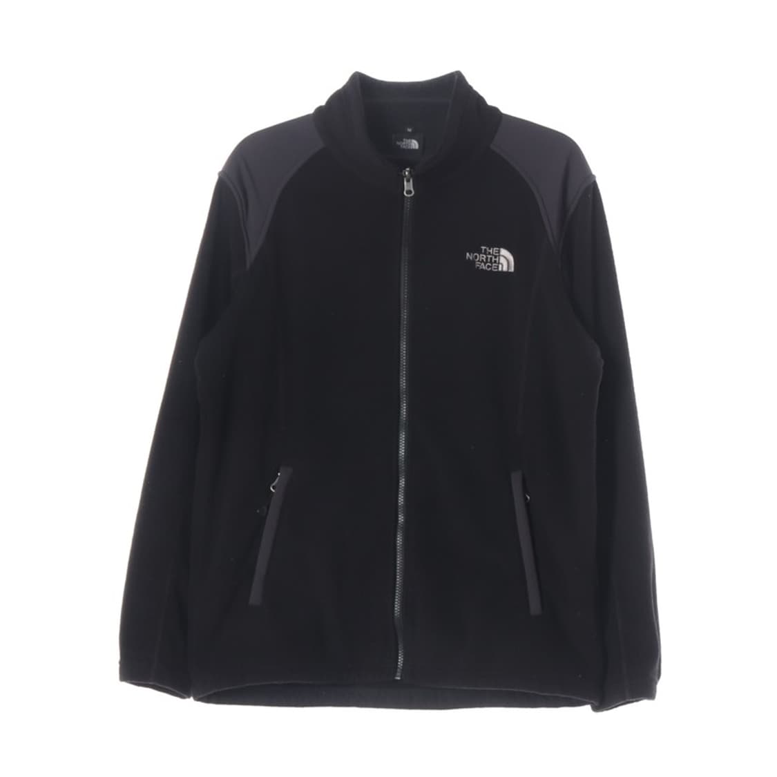 노스페이스 자수로고 배색 플리스 집업 자켓 M 상품이미지1
