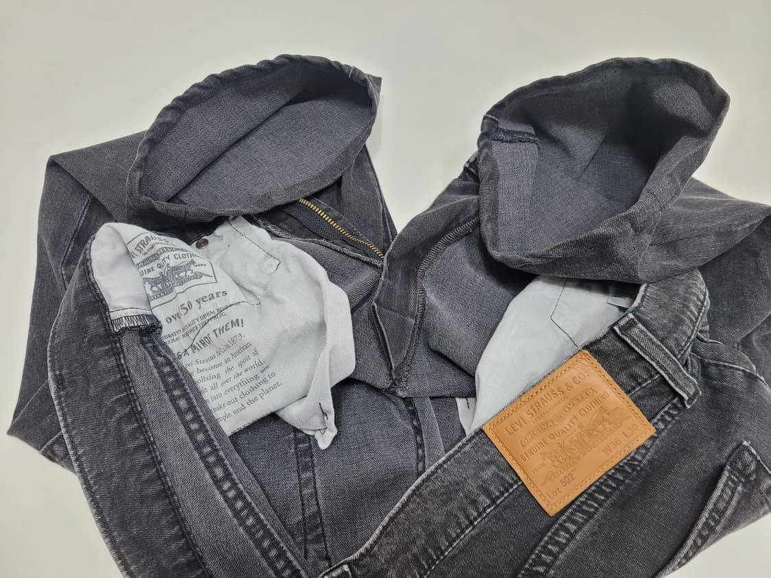 LEVI'S 21SS 리바이스 502 데님 버뮤다 반바지 / 남 36  상품이미지7