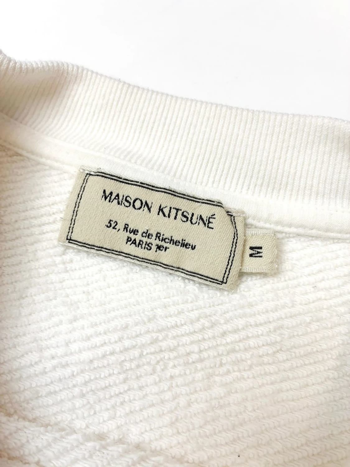 메종키츠네 재팬 자수로고 맨투맨 PN5388 상품이미지7