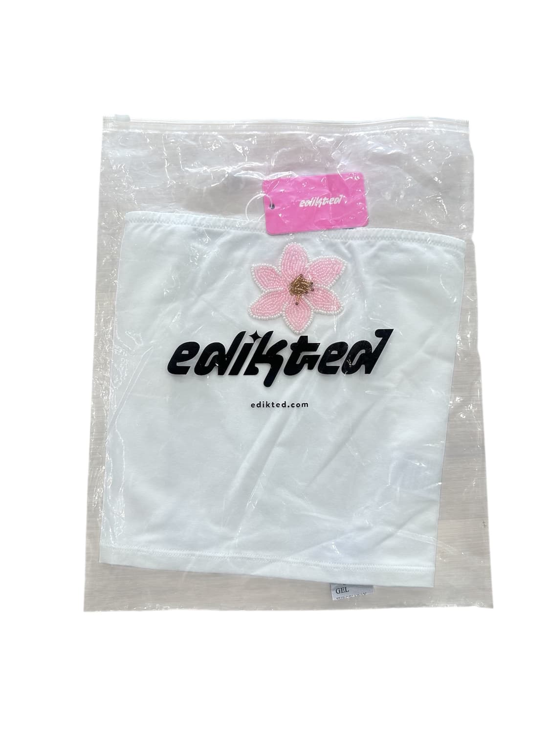 [예약판매] 🌸 Edikted 플라워 튜브탑 (새상품) 상품이미지5