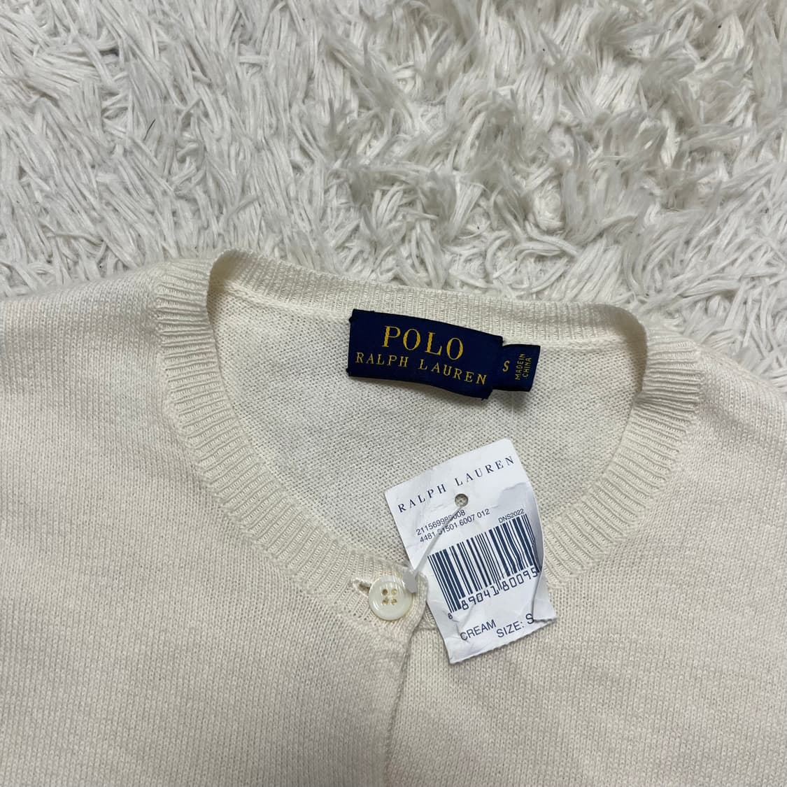 Polo Ralph Lauren white cardigan 상품이미지6