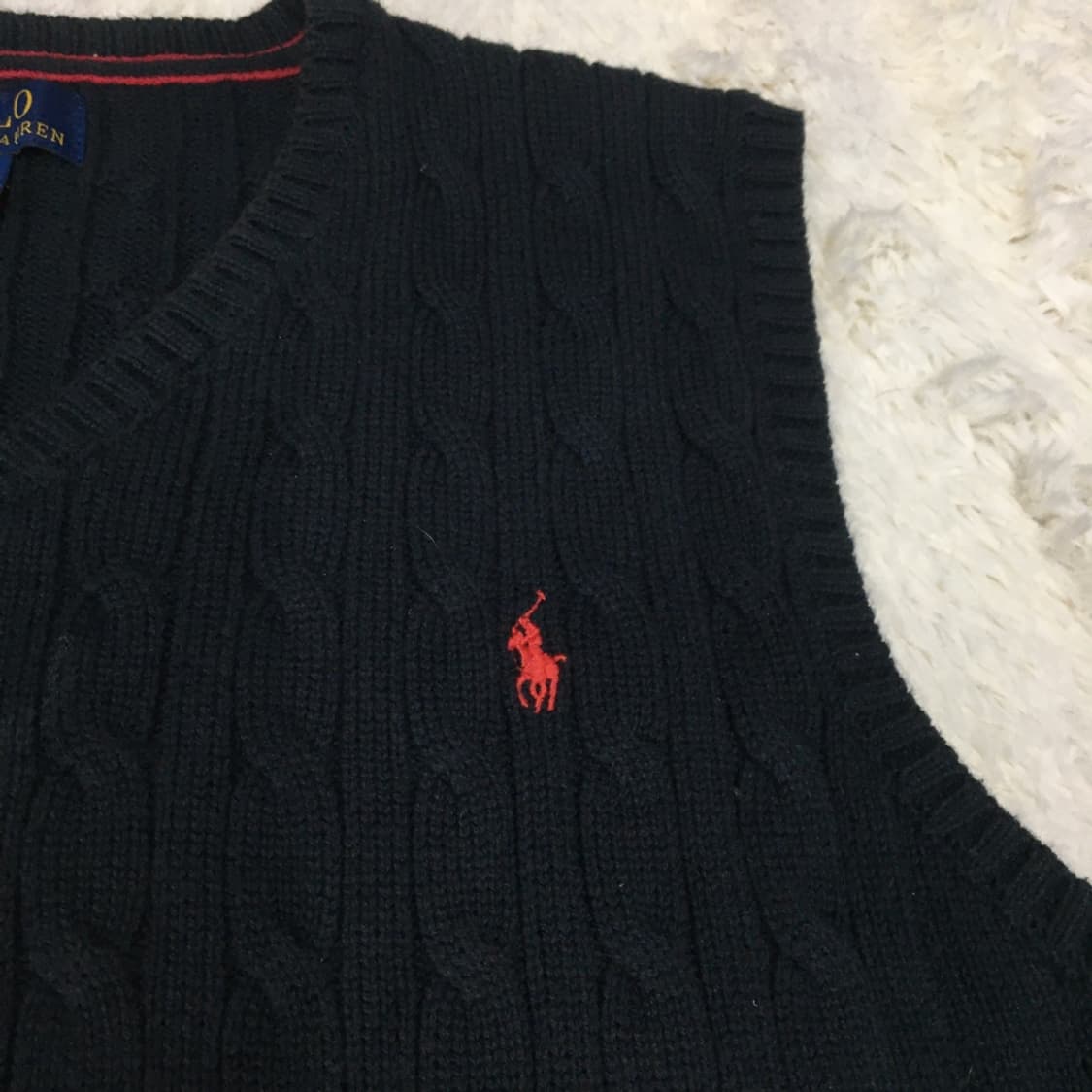 폴로 여성 꽈배기니트 CC13 상품이미지3