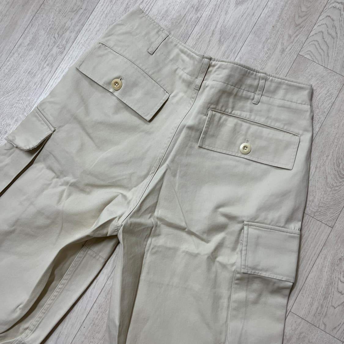 [4] 브라운야드 카고 팬츠 아이보리 상품이미지5