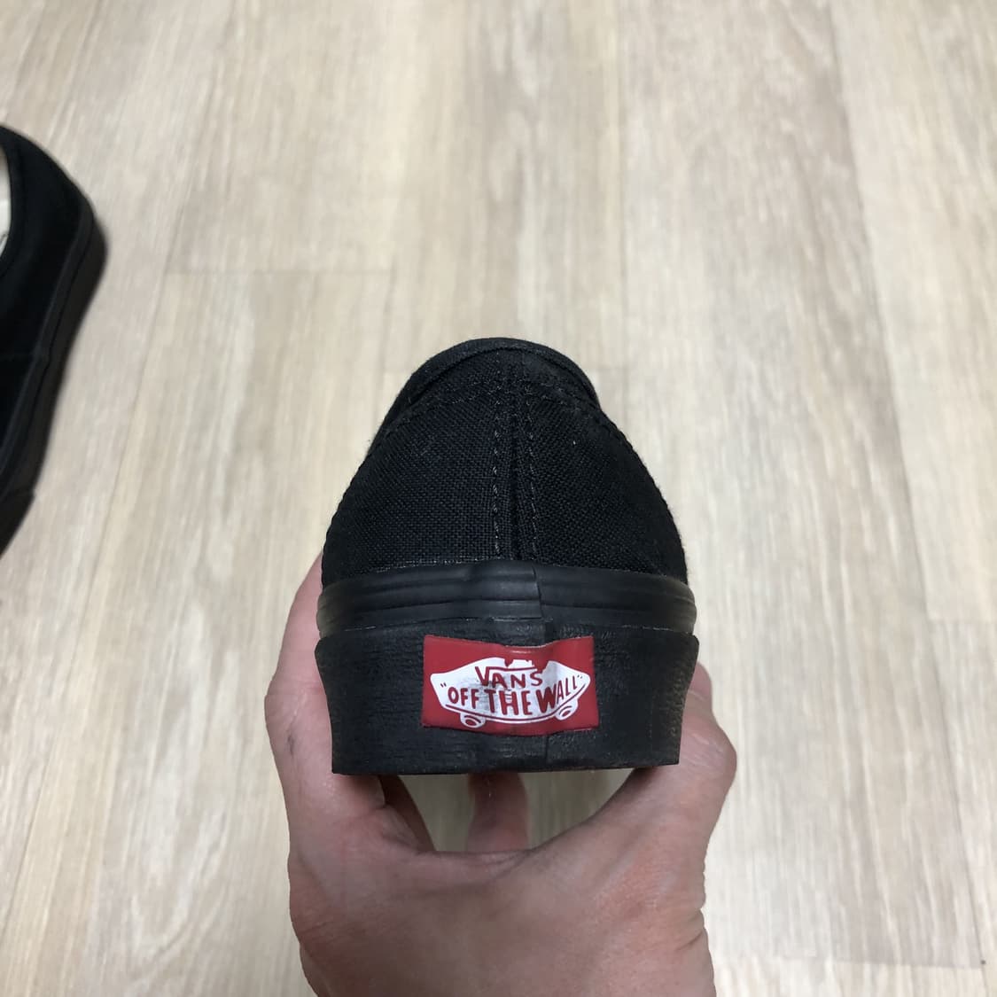 (235) 반스 VANS 어센틱 트리플 블랙 올검 상품이미지3