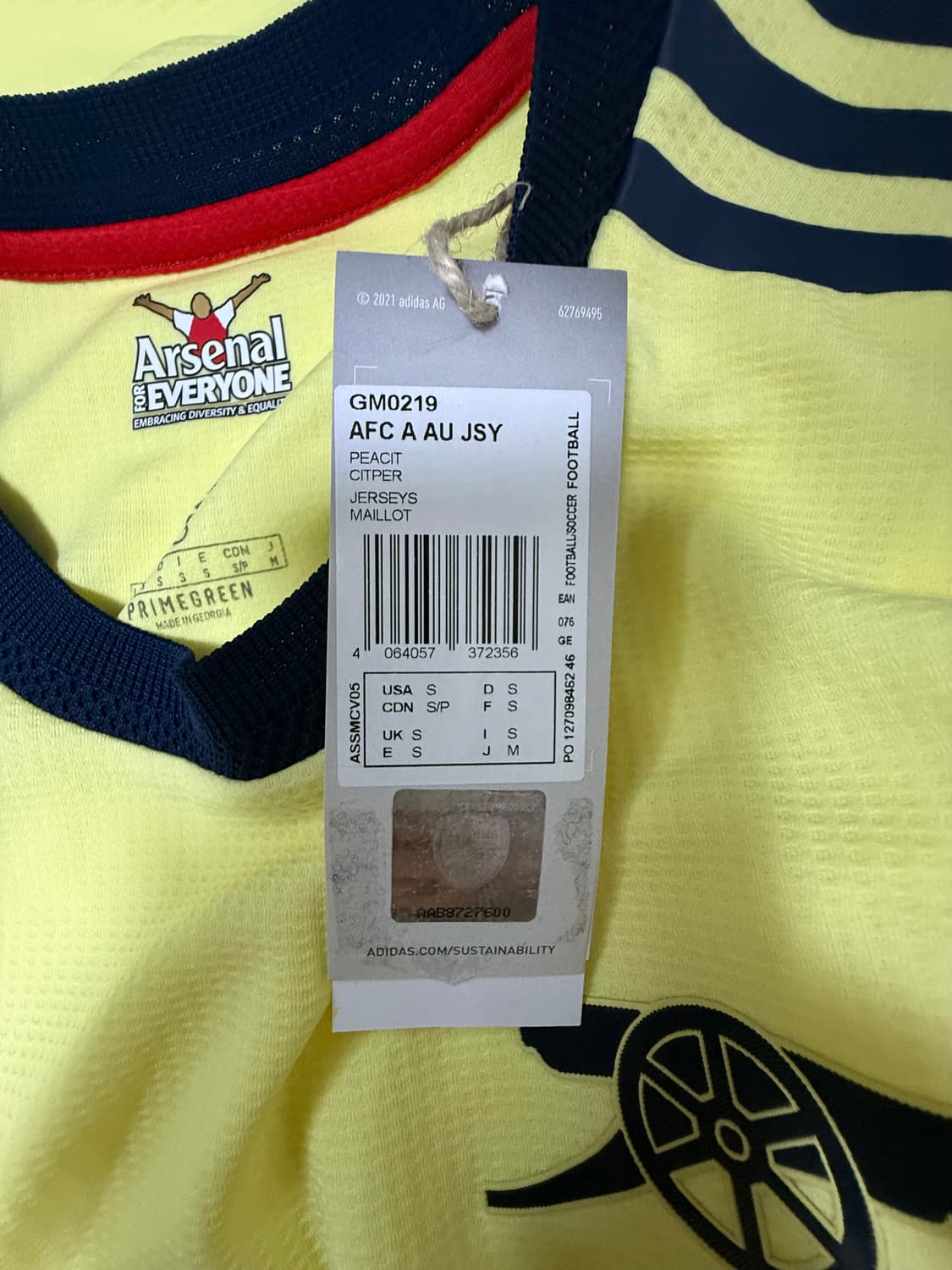 아디다스 아스날 22-23 어웨이 어센틱 상품이미지4