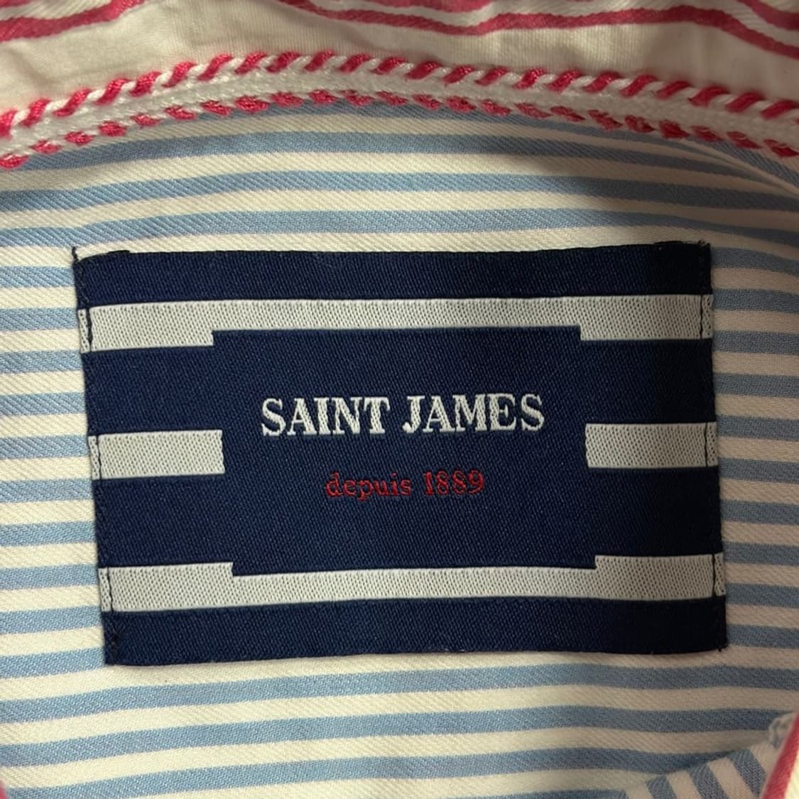 세인트 제임스 스트라이프셔츠 v1696 상품이미지6