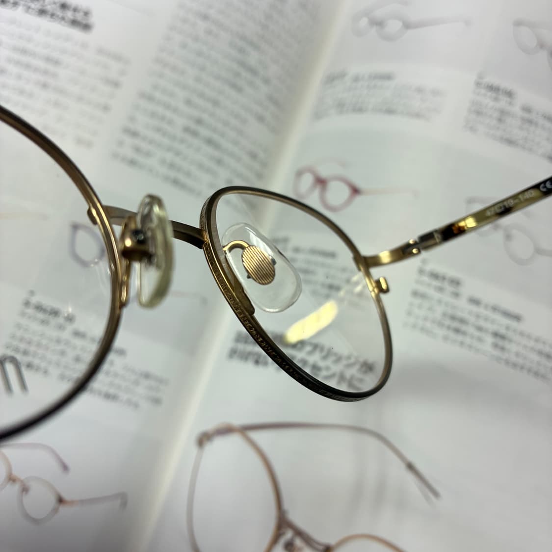 MATSUDA 마츠다 원형 골드 티타늄 일본 안경 상품이미지9