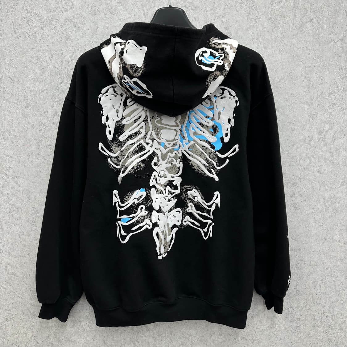 100 남자 캐피탈맛 루즈핏 프린팅 후드집업 상품이미지2