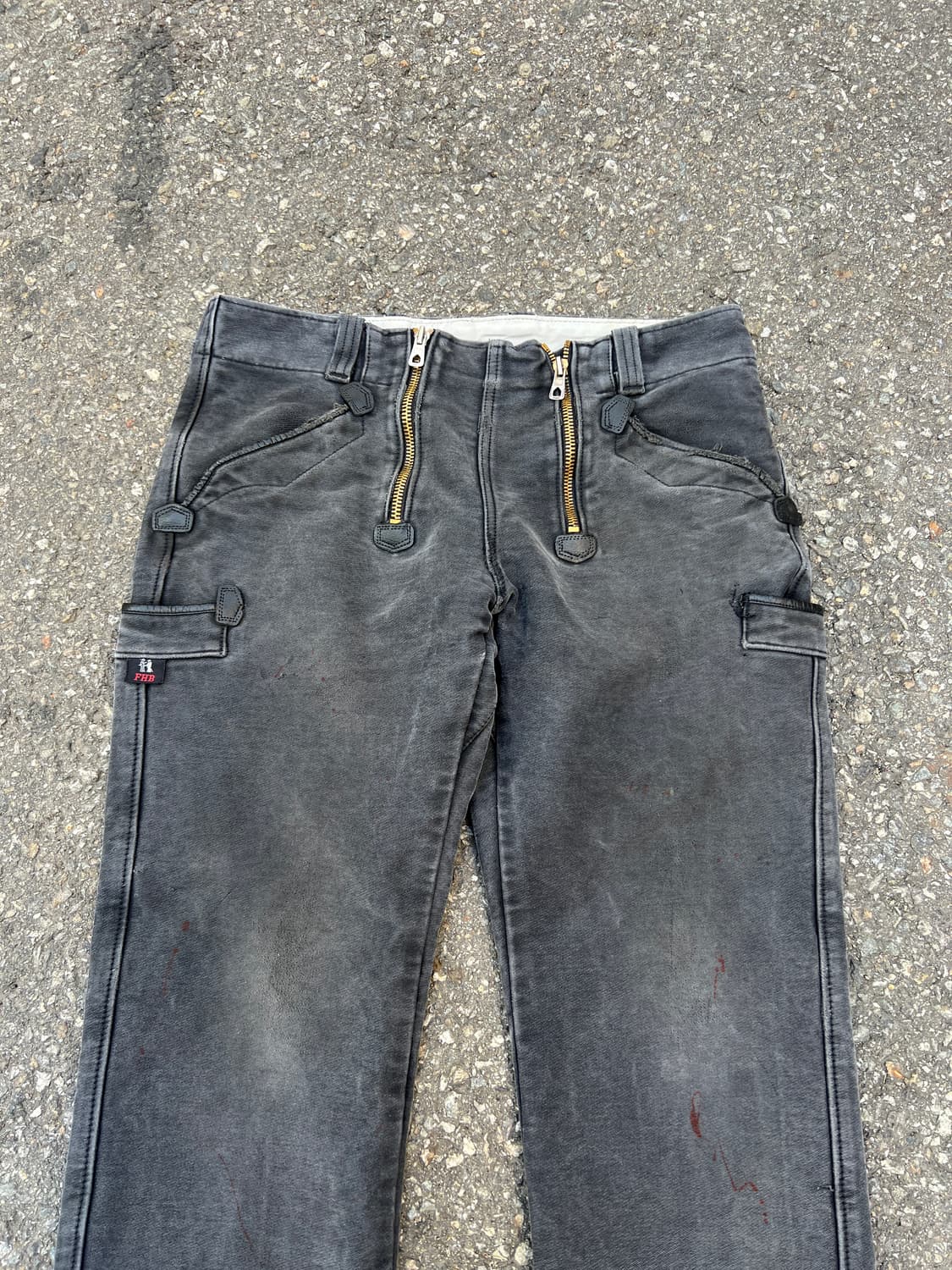 80s GERMANY LOGGER BLACK MOLESKIN 몰스킨팬츠 상품이미지3