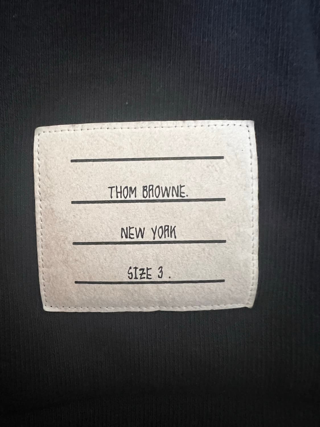 [3] 톰브라운 백삼선 금장 후드집업 새상품급 상품이미지3