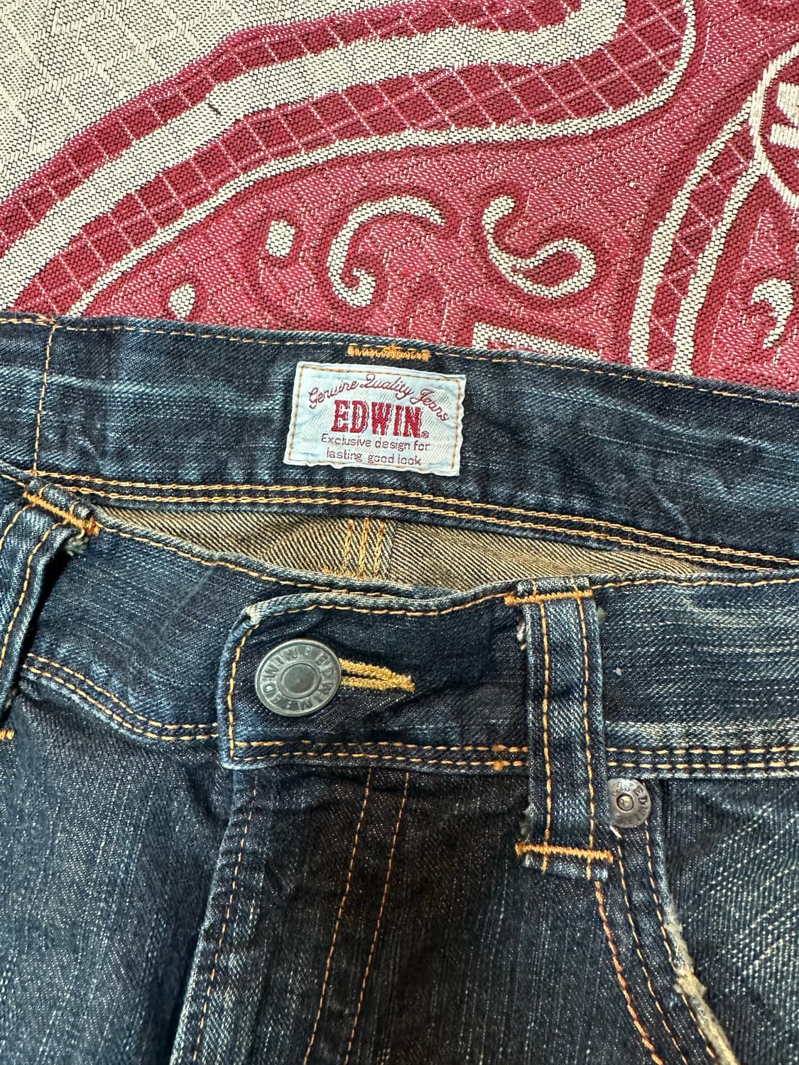 00‘s EDWIN EXCLUSIVE VINTAGE 신치백 데님 상품이미지4