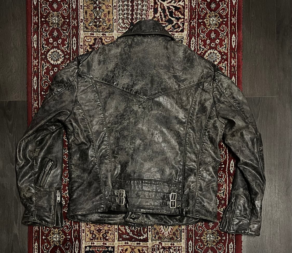 랄프로렌 데님앤서플라이 왁스드 코튼 바이커 자켓 상품이미지2