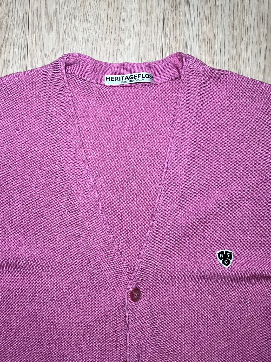 헤리티지플로스 핑크 가디건  상품이미지2