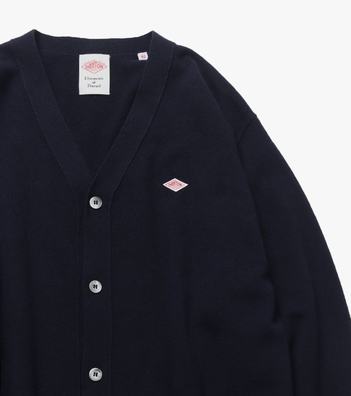 DANTON - LAMBS WOOL CARDIGAN 상품이미지3
