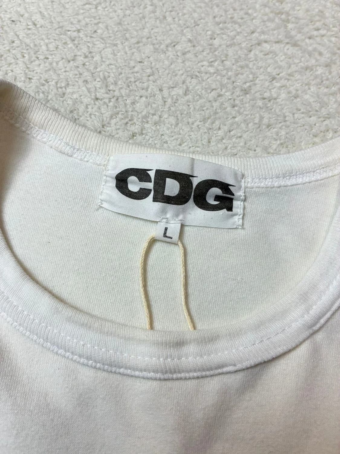 꼼데가르송 CDG 사이드로고 롱슬리브 PN5954    상품이미지3
