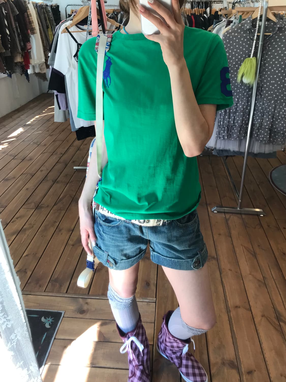 폴로 그린 빅포니 반팔 티셔츠 상품이미지3