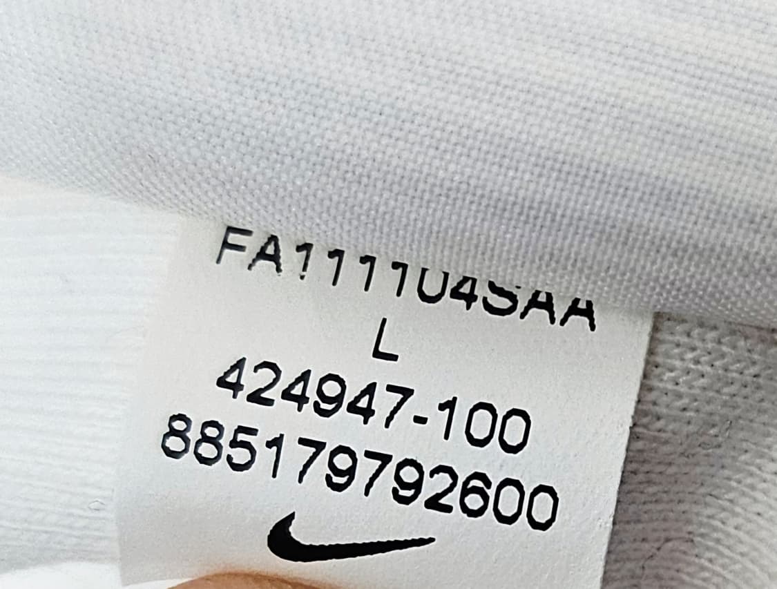 (105~110)XL☆우주매물☆나이키 로저 페더러 윔블던[흰초]트랙탑져지 상품이미지5