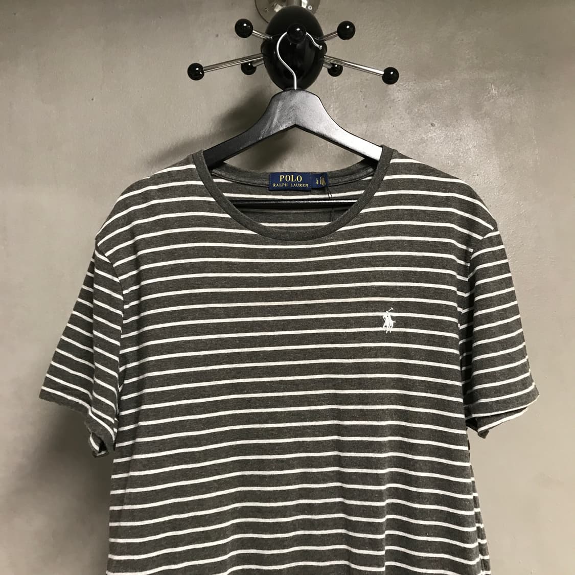 폴로 랄프로렌 단가라 반팔 티셔츠 L 상품이미지2