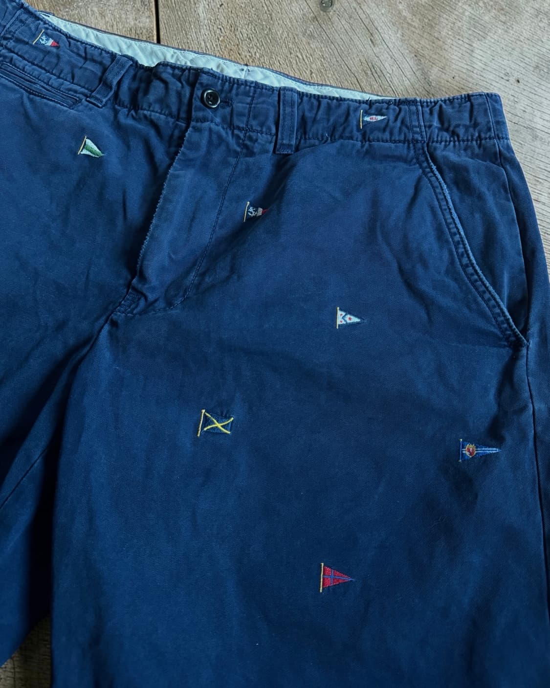 00s 폴로 랄프 로렌 노티컬 플래그 엠브로이더리 치노 쇼츠 상품이미지3