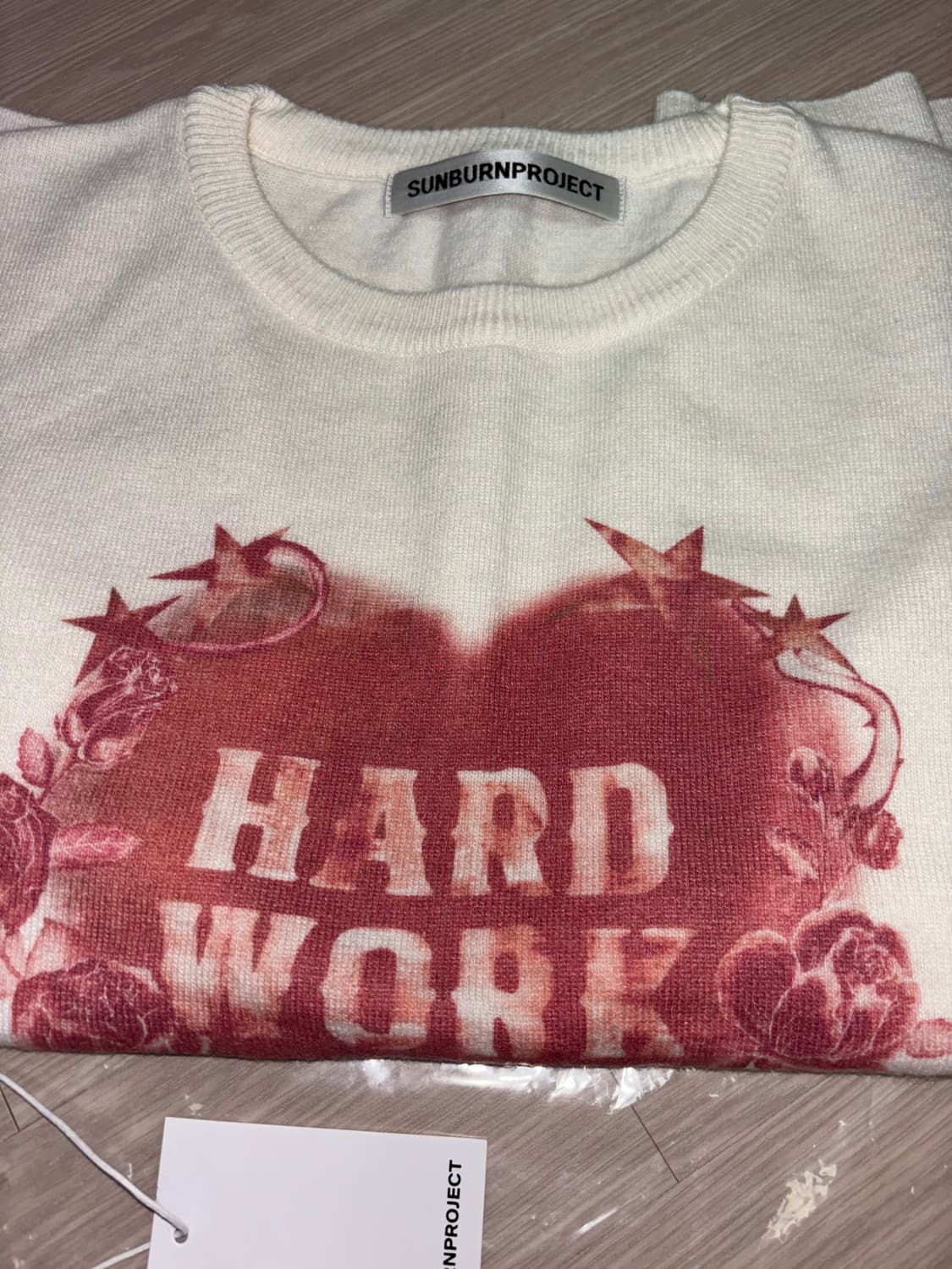 Sunburnproject Hard Work Knit 썬번프로젝트 니트 상품이미지3