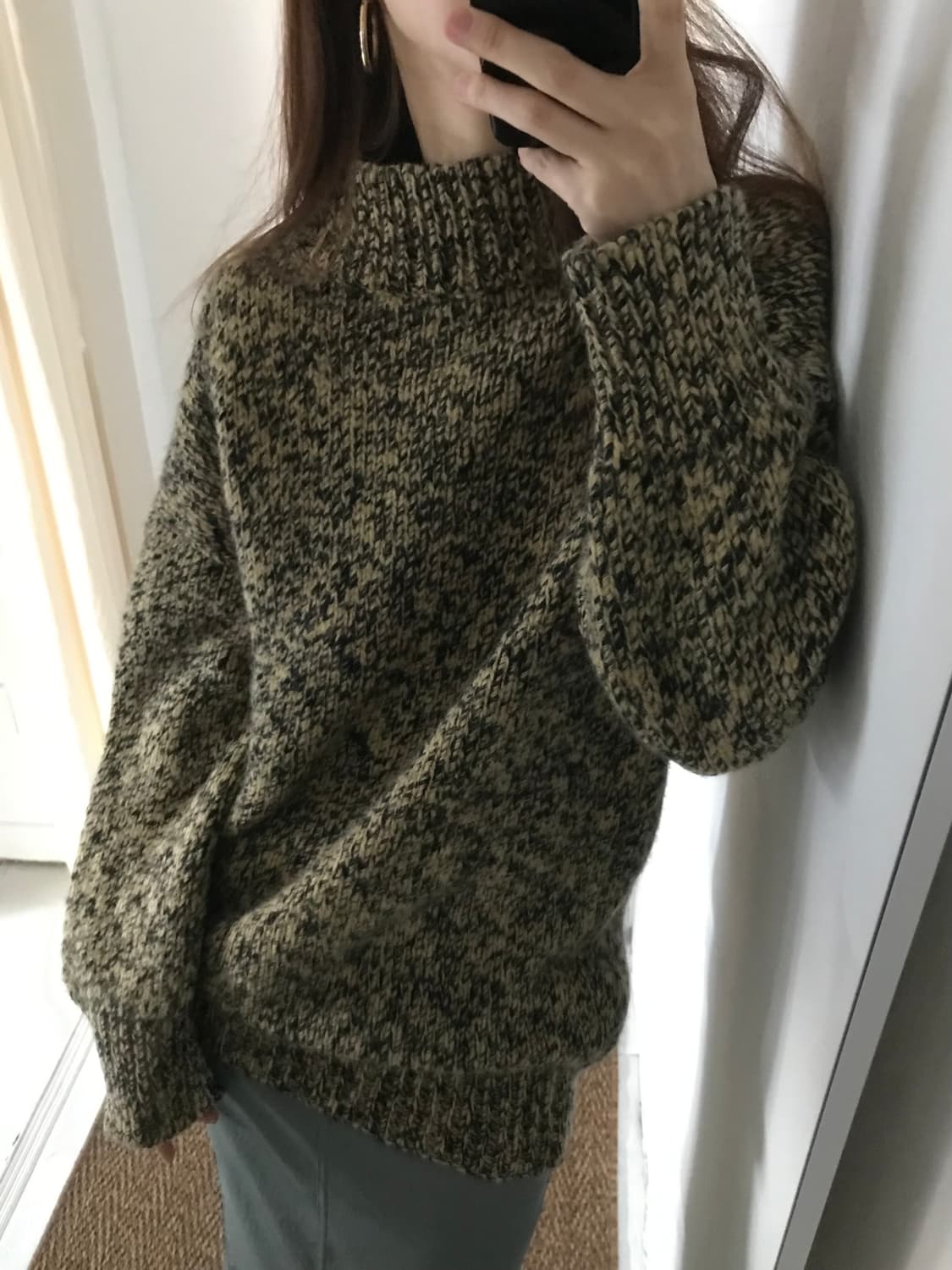 multi-color pull over 상품이미지3