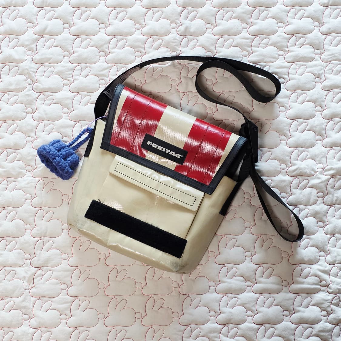 프라이탁 라씨(베이지/레드) 상품이미지4