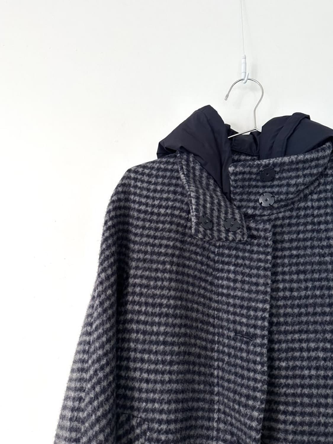 CC COLLECT Hound check detachment hoody  상품이미지3