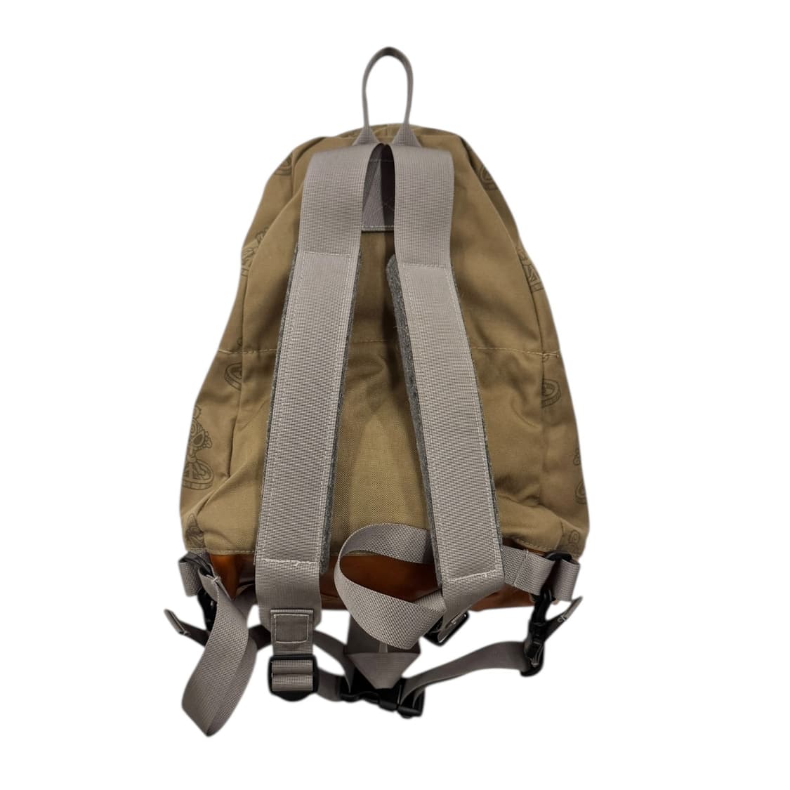 히스테릭글래머 레더 나일론 백팩 카키 상품이미지3