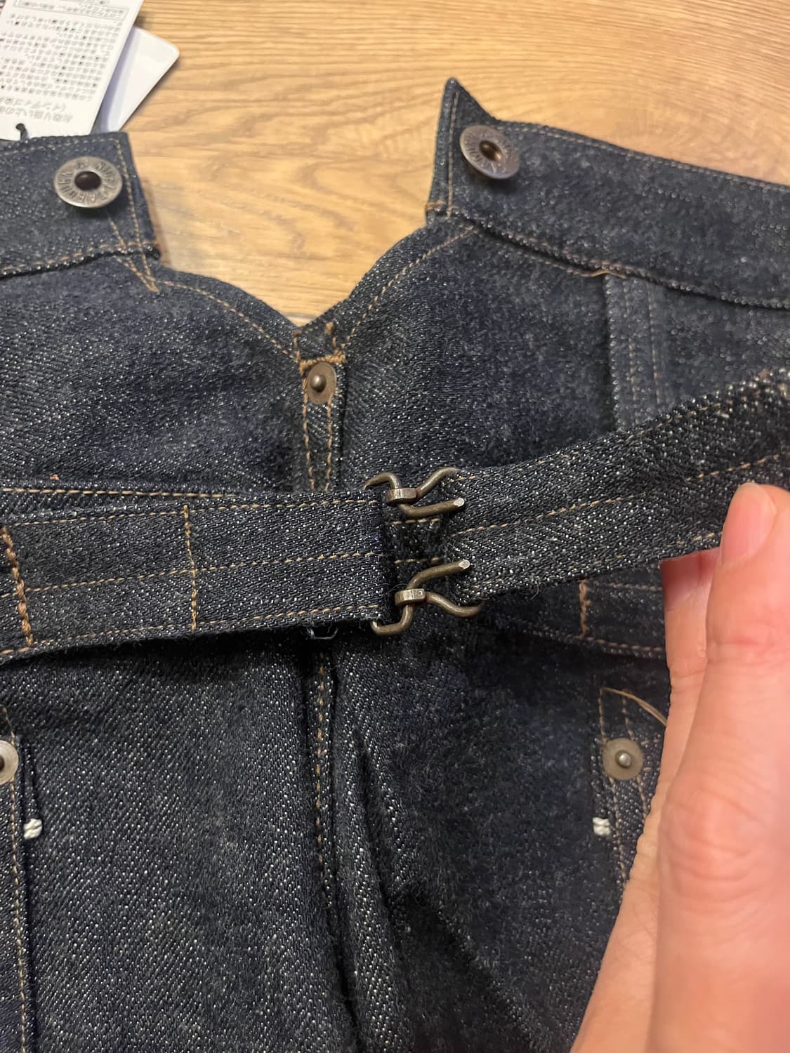 나이젤카본 레일맨 데님 34 새제품 상품이미지5