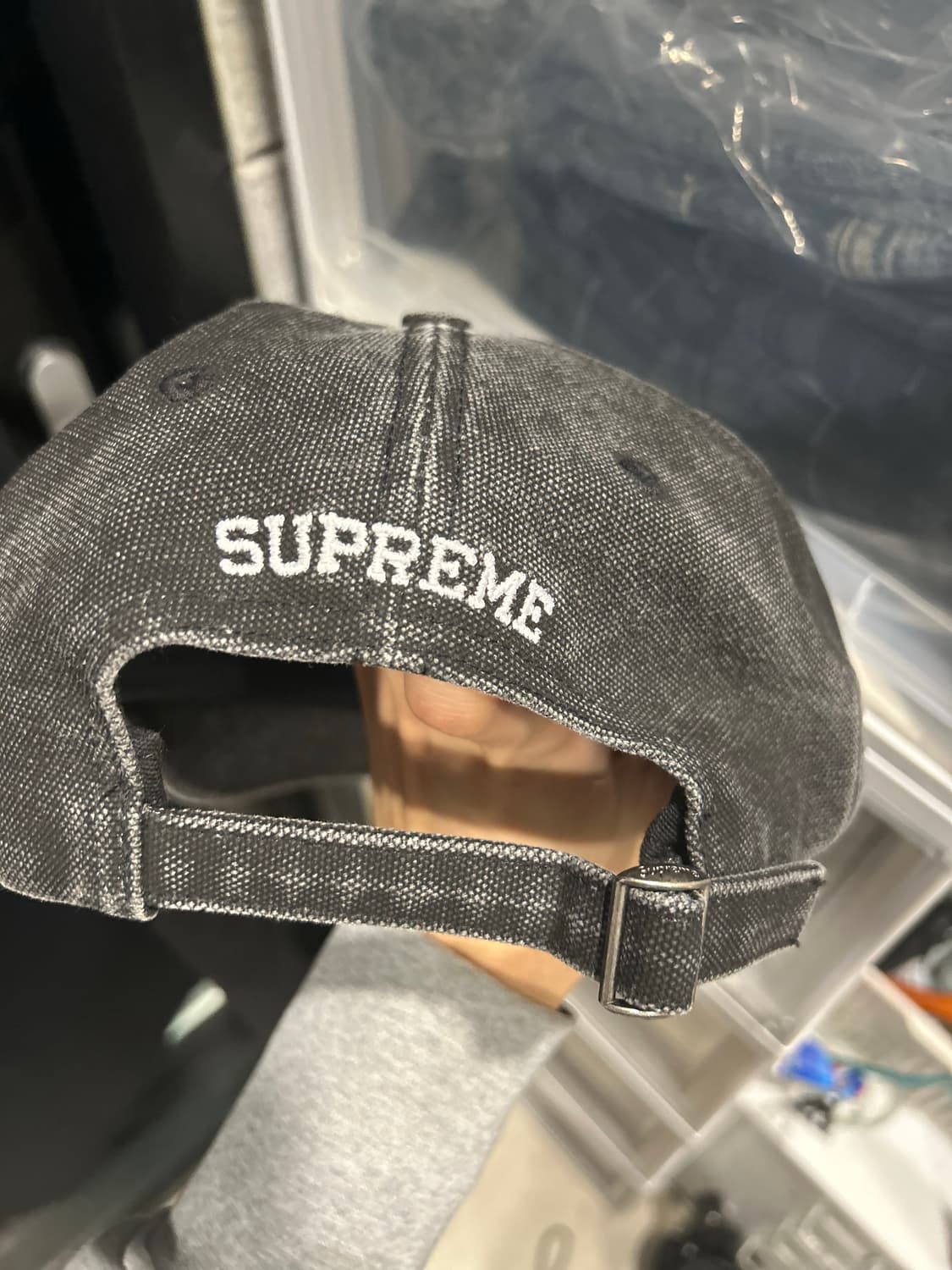 슈프림 피그먼트 S로고 캡 24FW 상품이미지2