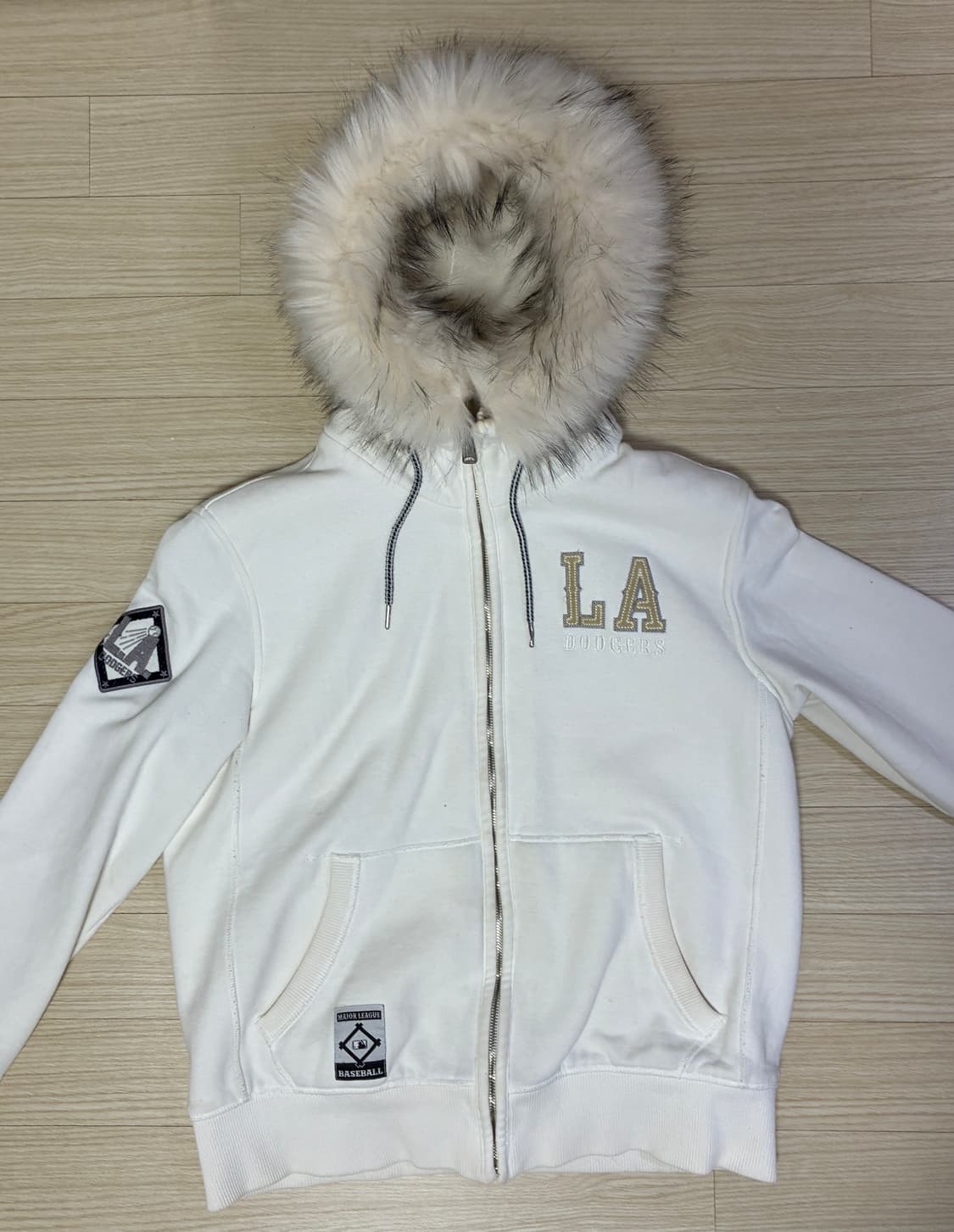 mlb 뉴에라 퍼 후드집업 상품이미지1