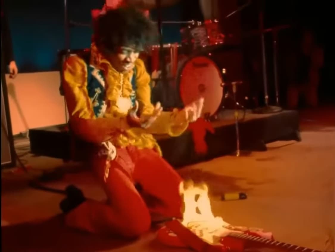 90s 지미헨드릭스 티셔츠 (빈티지 밴드티) 상품이미지9