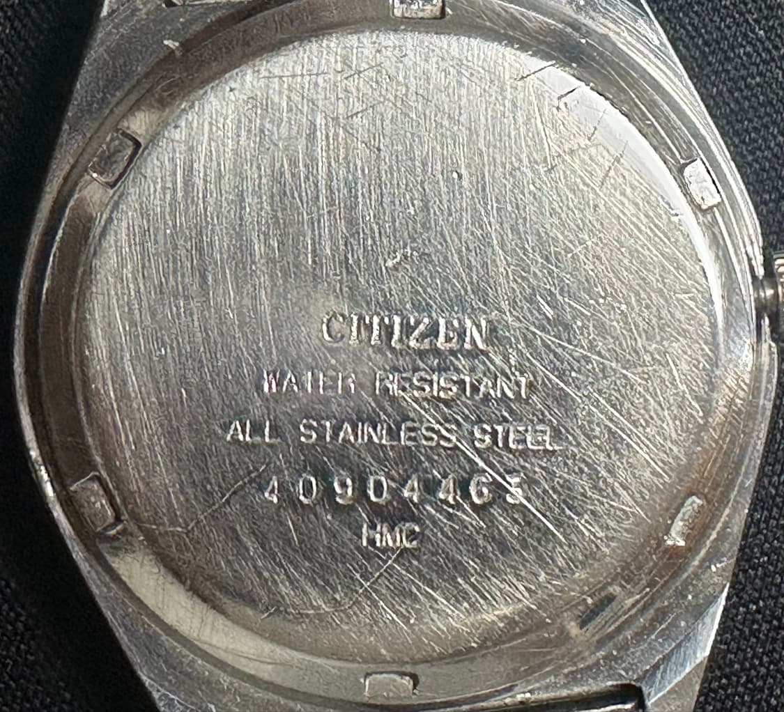 클래식 빈티지 시티즌(Citizen) 쿼츠 데이데이트 남성용 시계 상품이미지3