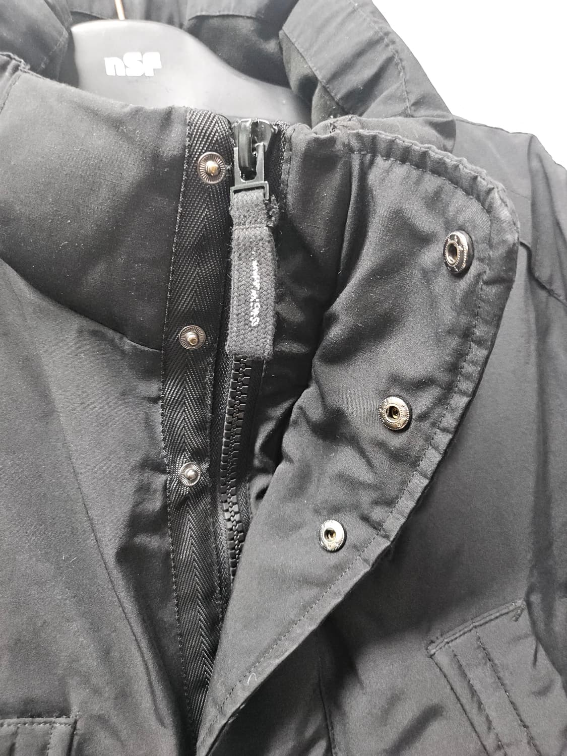 프랭크스톤 블랙 덕다운패딩 100 상품이미지2