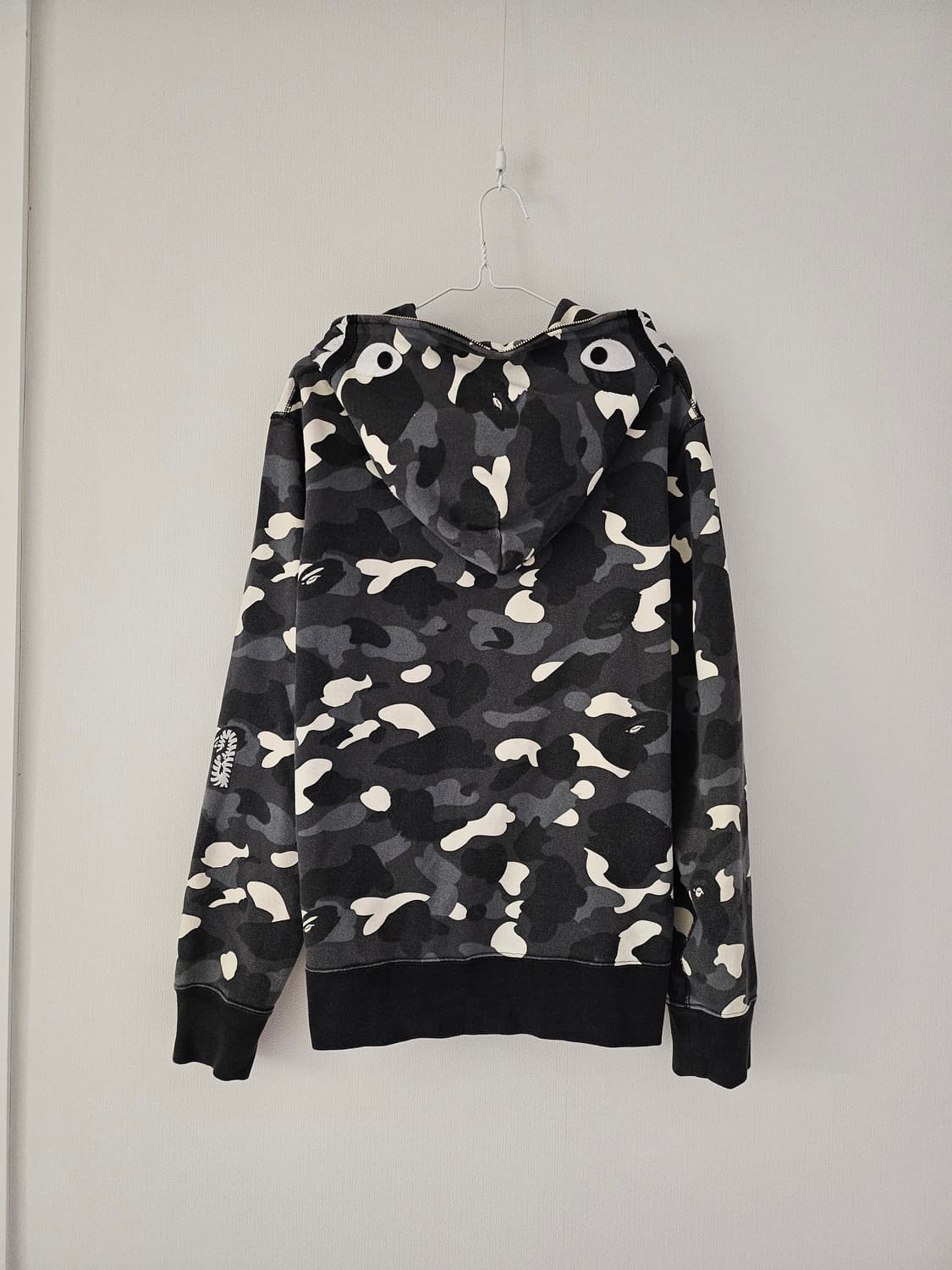 베이프 bape 카모 샤크 후드집업 상품이미지2