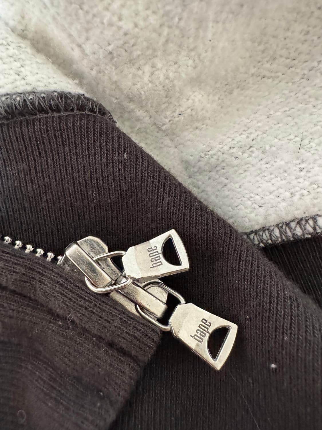 베이프 스페이스카모 더블후드 집업 2XL  상품이미지8