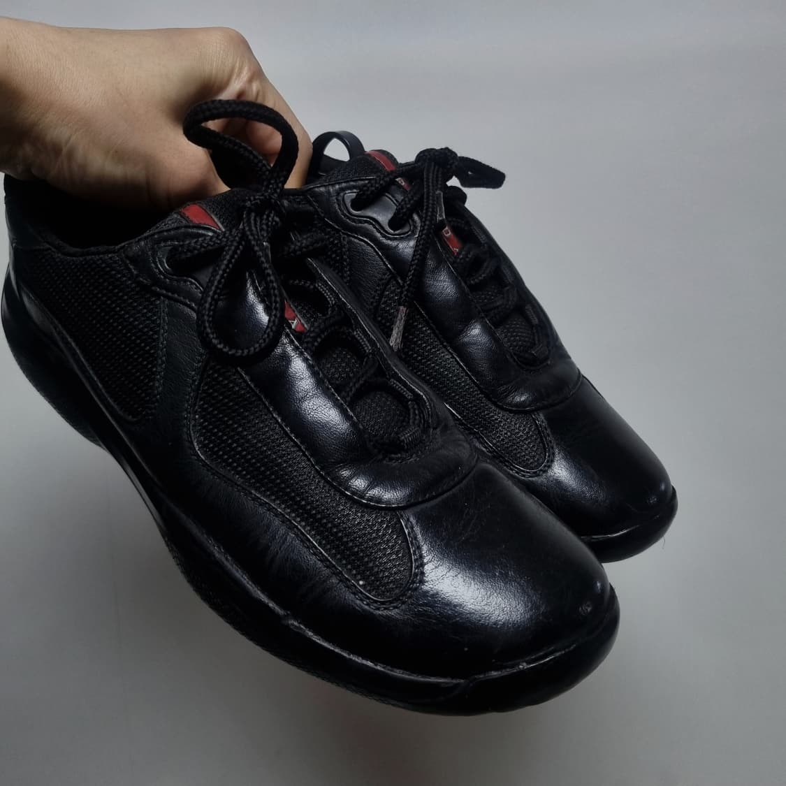 프라다 아메리칸컵 uk9.5 블랙 상품이미지6