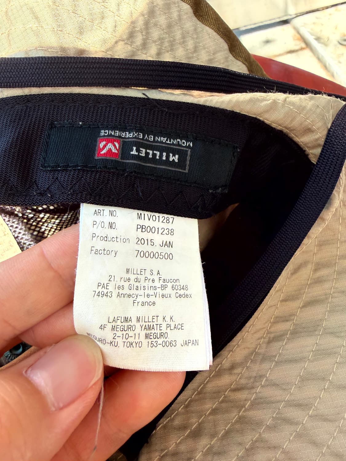 MILLET Outdoor Bucket Hat 상품이미지6