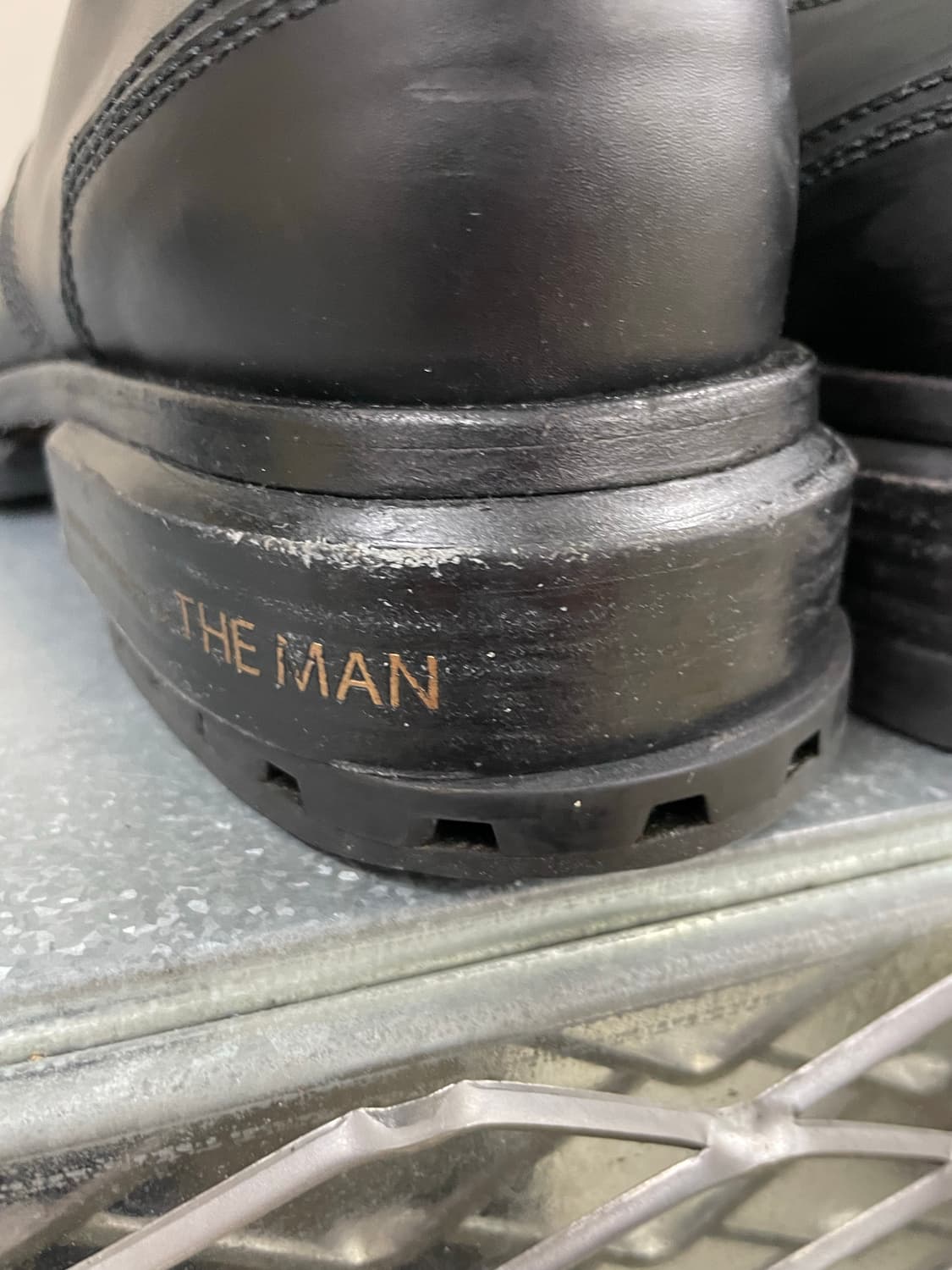 솔리드옴므 레더 슈즈 블랙 40 (gr-4383) 상품이미지9