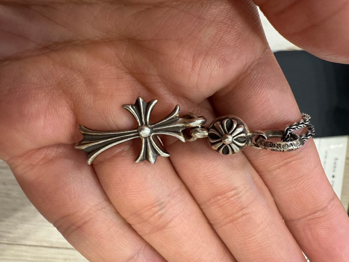 크롬하츠 원볼타이니 크로스 참 상품이미지5