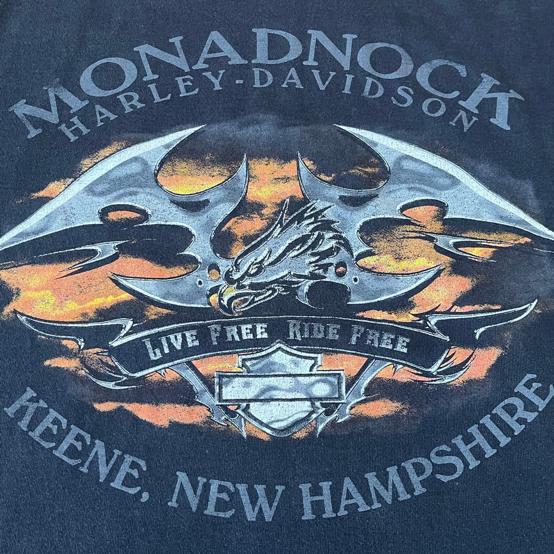 할리데이비슨 스파이더 웹 롱슬리브 상품이미지7